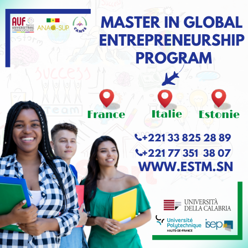 ESTM lance le Master in Global Entrepreneurship Program