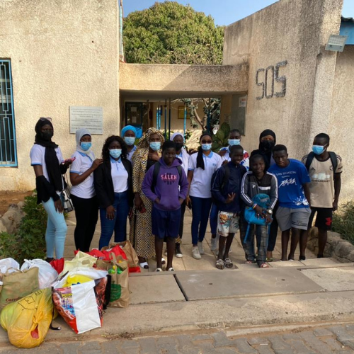 Remise de dons à SOS VILLAGE D'ENFANTS