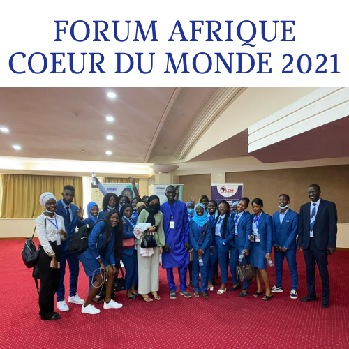 Forum Afrique Coeur du monde 2021: nos étudiants y était!