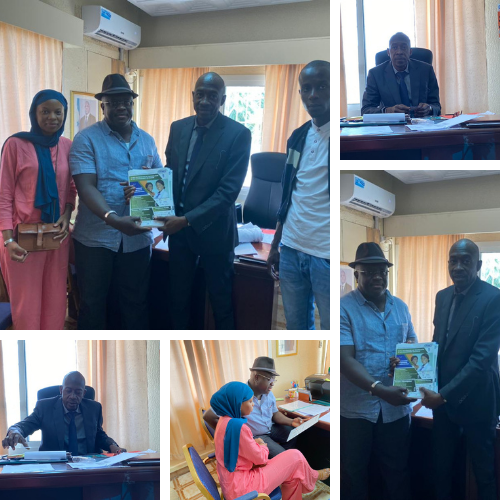 Une équipe de l’ESTM en visite à l’ambassade du Sénégal au Gabon