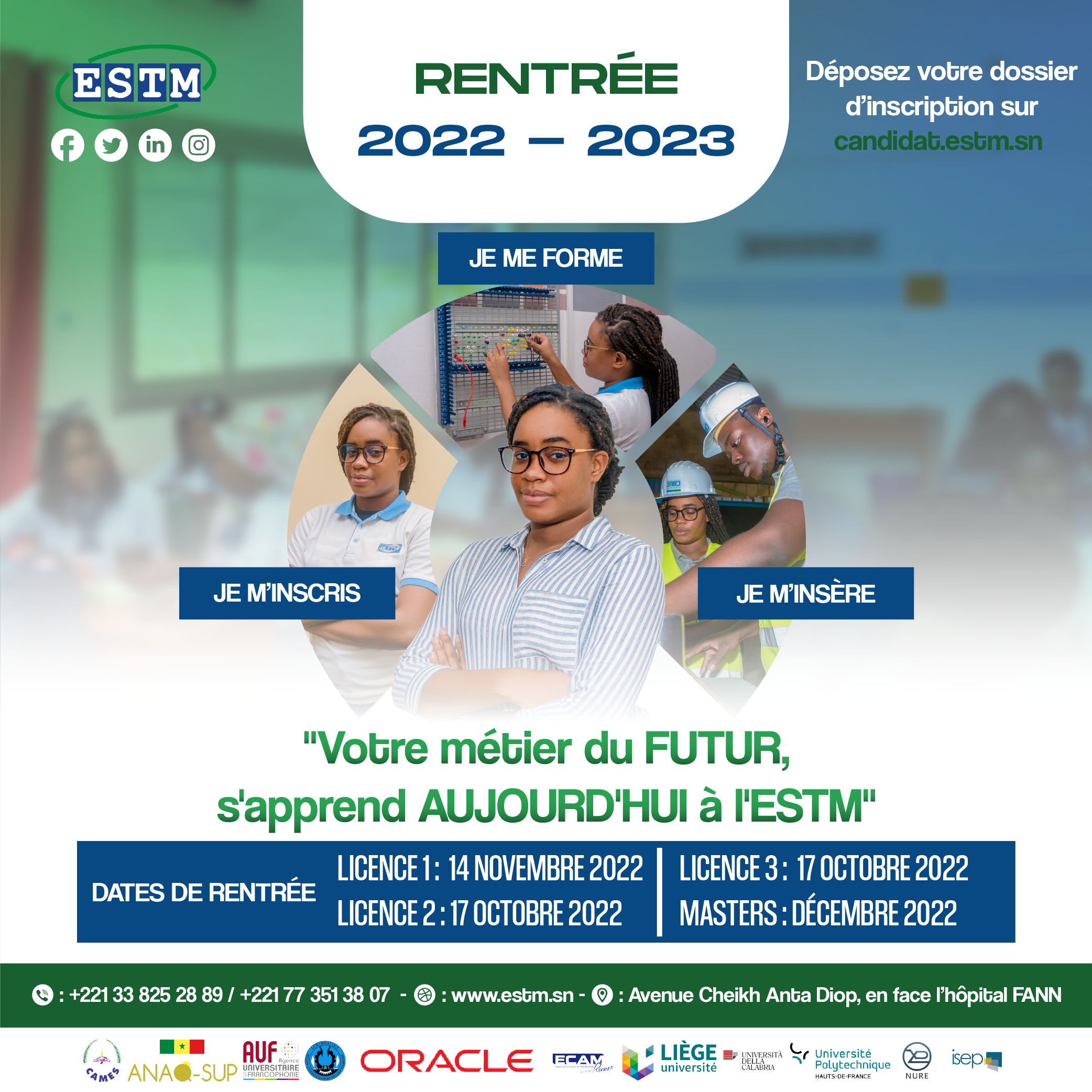 Les inscriptions se poursuivent pour la rentrée 2022-2023